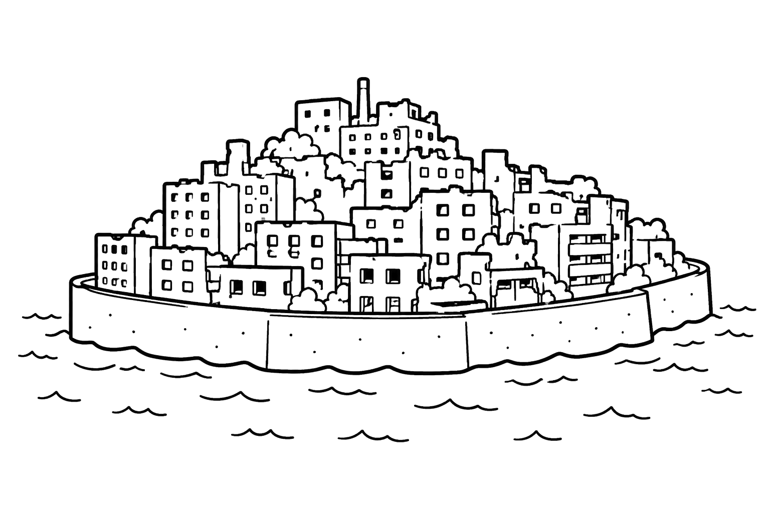 軍艦島（長崎）