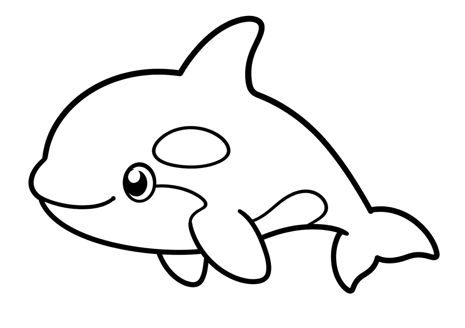 かわいいシャチ