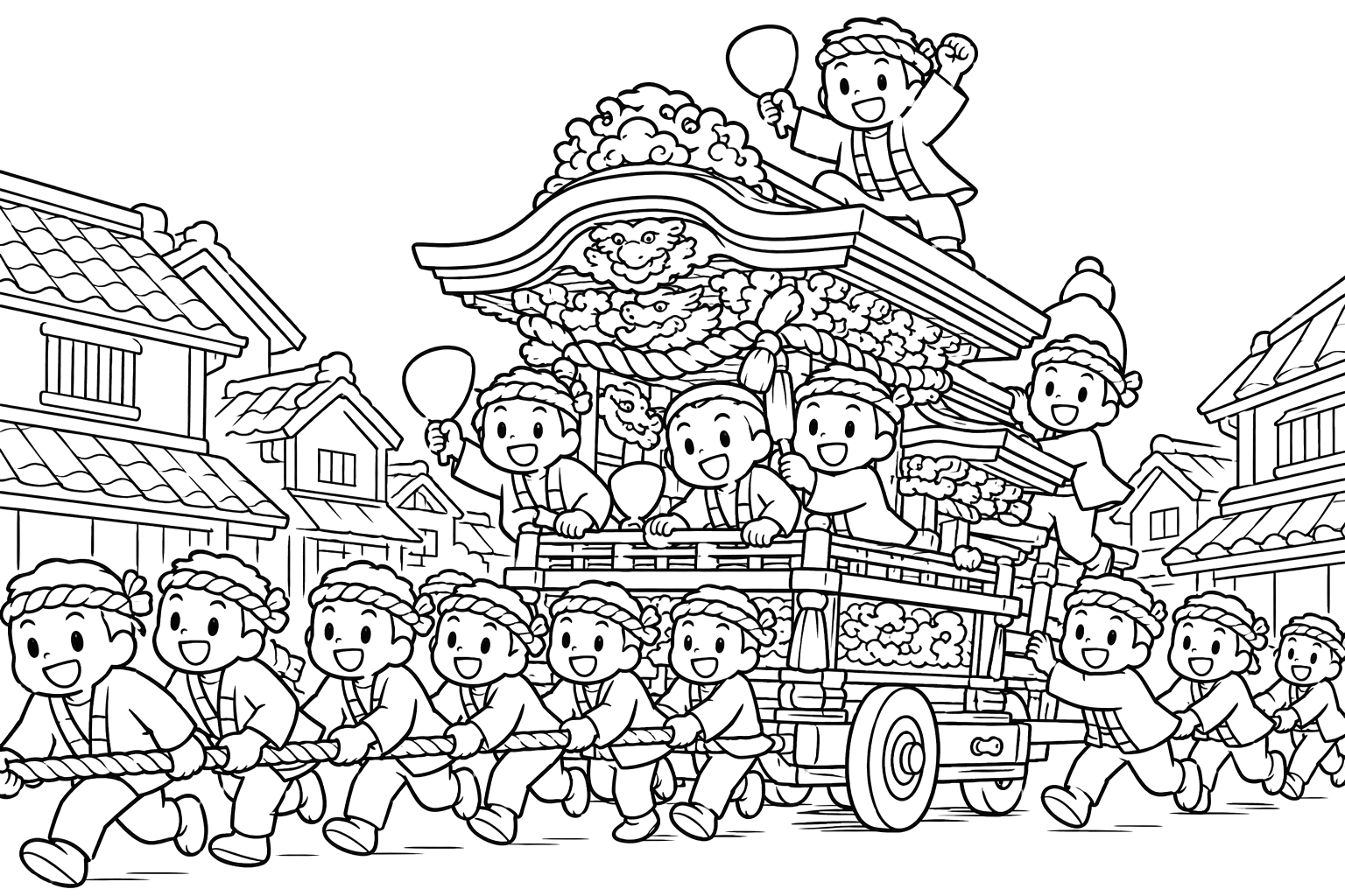 岸和田だんじり祭（大阪）