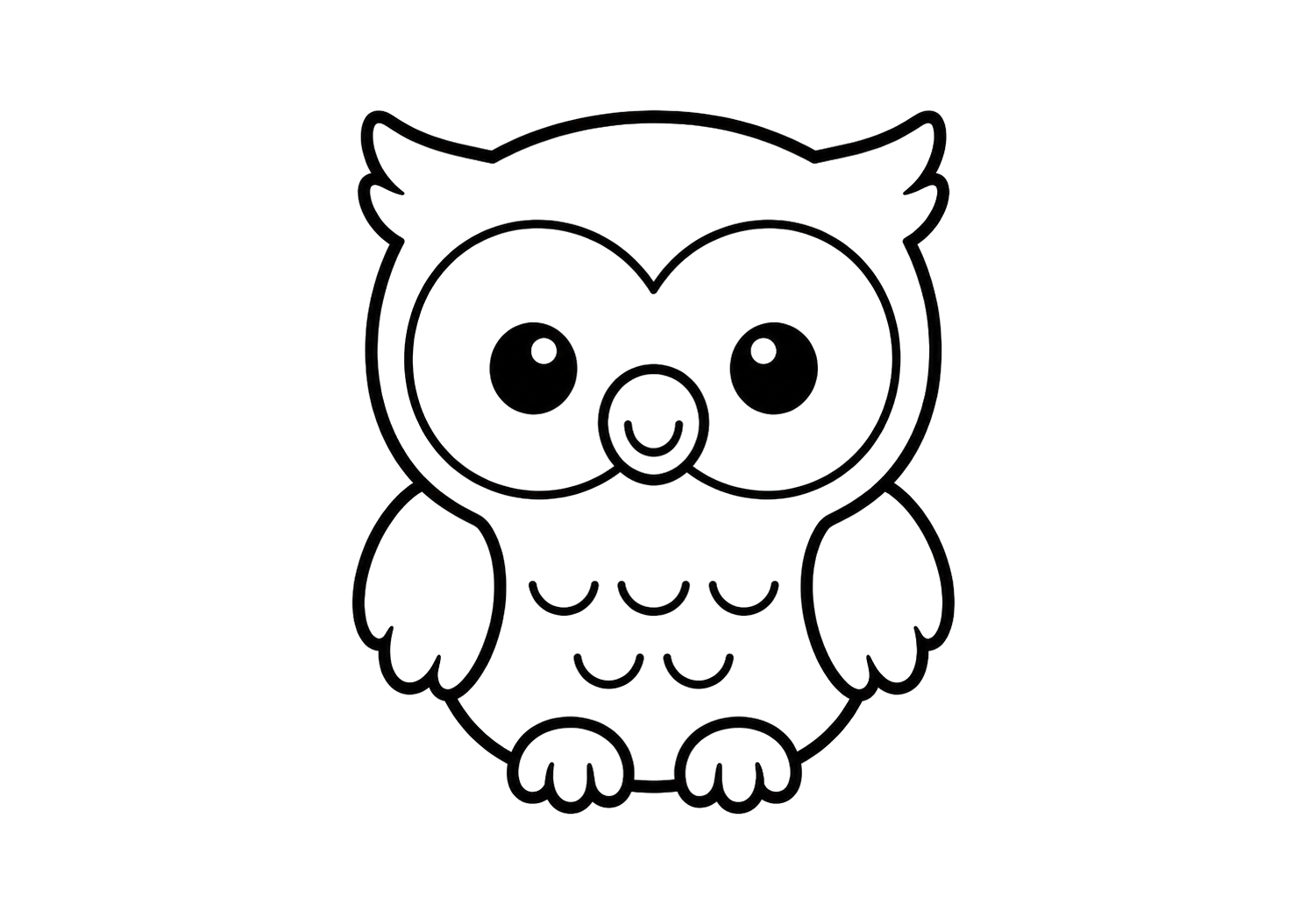 まんまるフクロウ