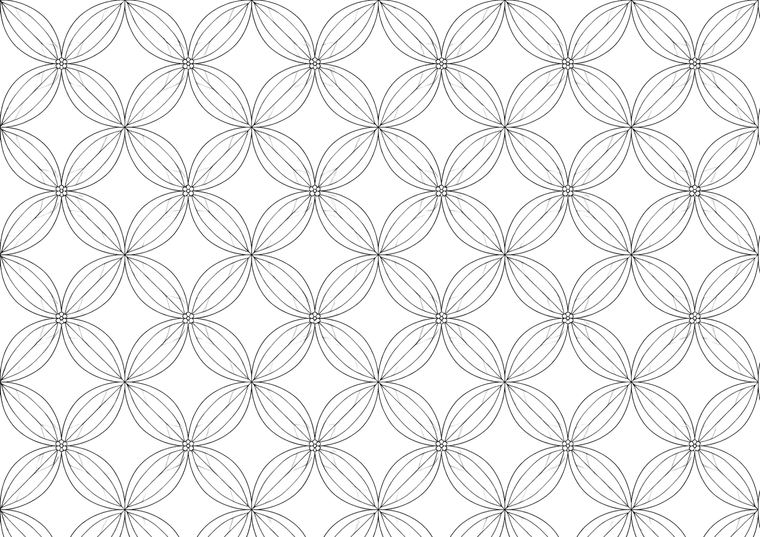 七宝模様