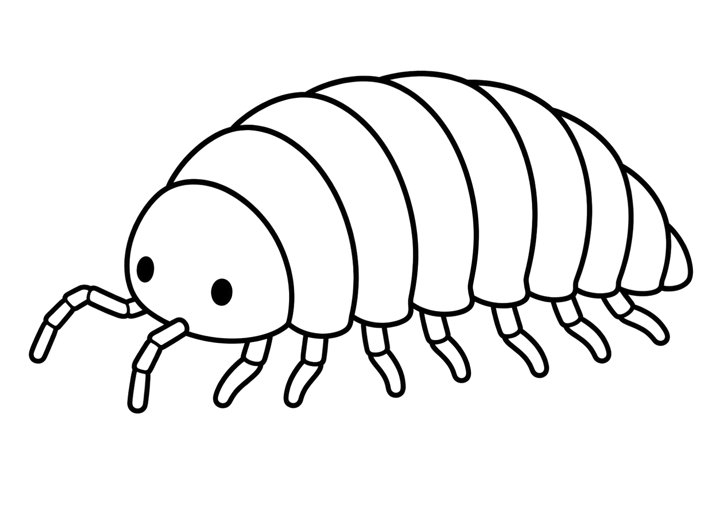 かわいいダンゴムシ
