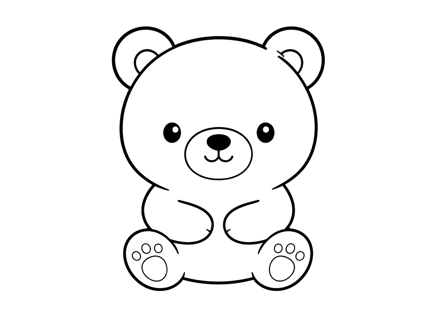 かわいいシロクマ