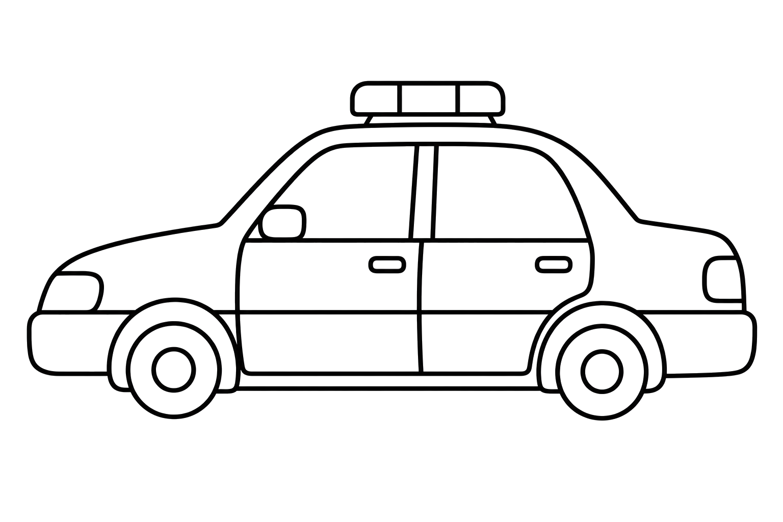 かわいいパトカー