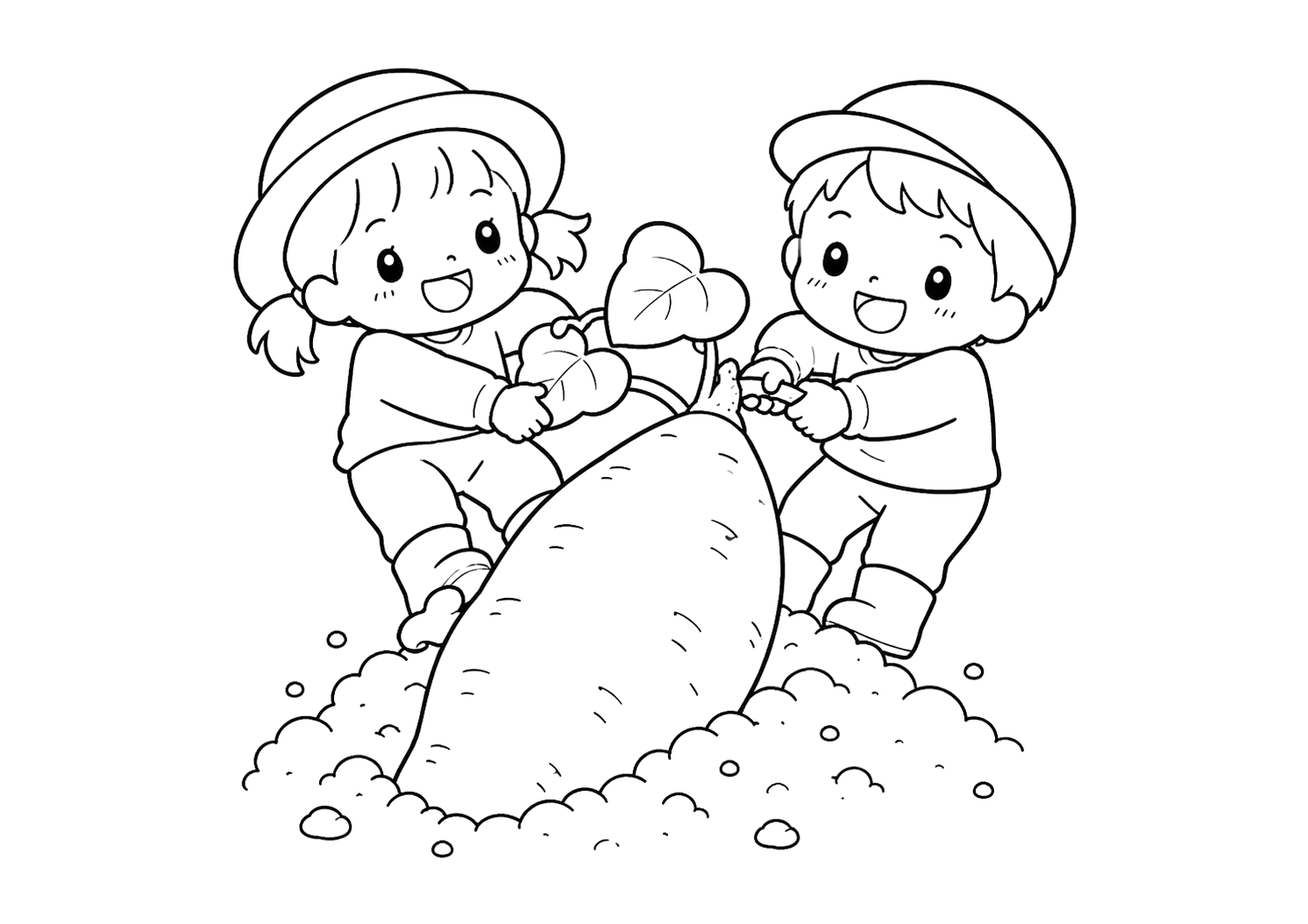 おおきなさつまいも
