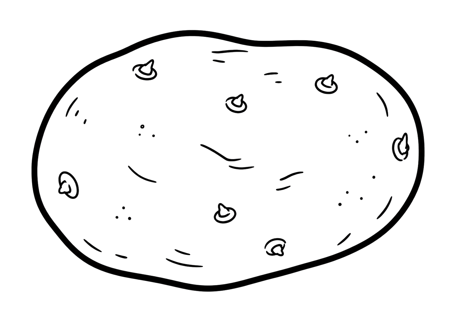 かわいいじゃがいも