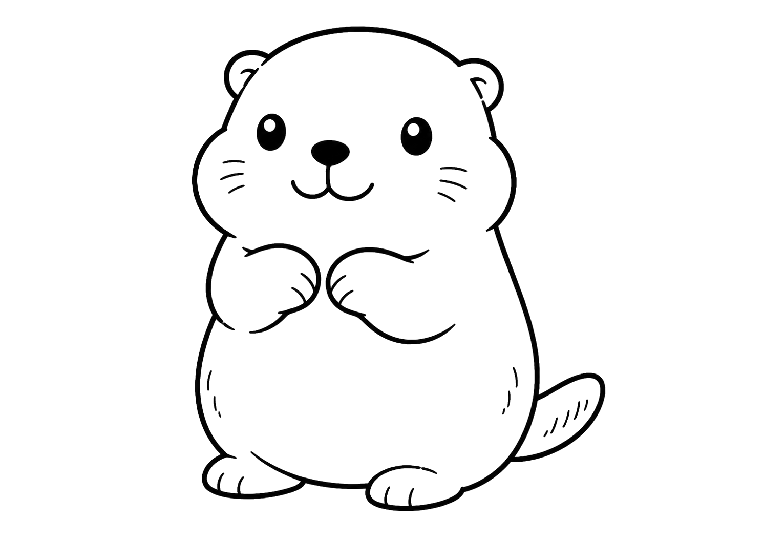 かわいいプレーリードッグ