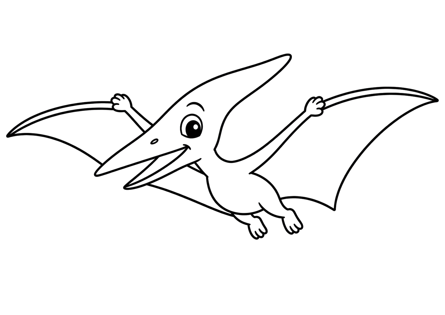 かわいいプテラノドン