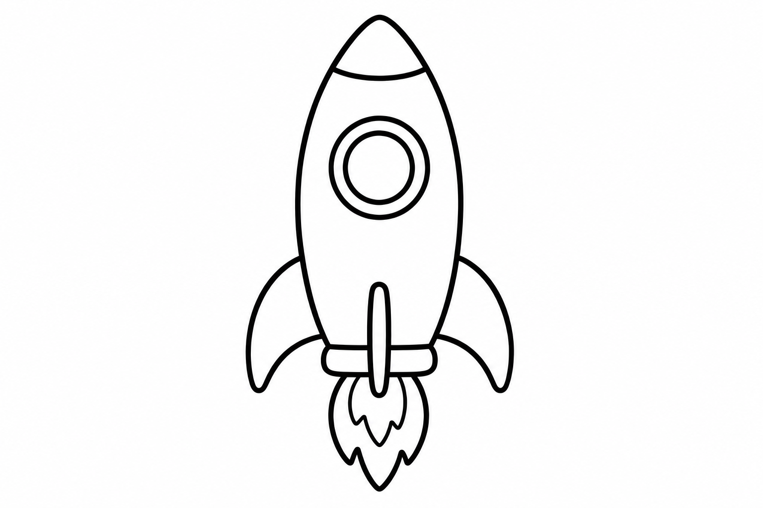 かわいいロケット