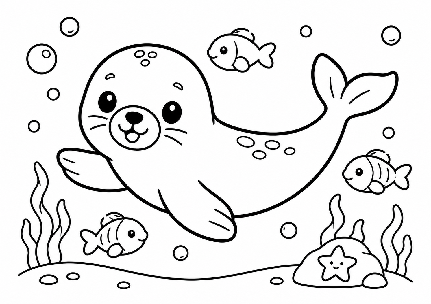 アザラシと海のなかまたち