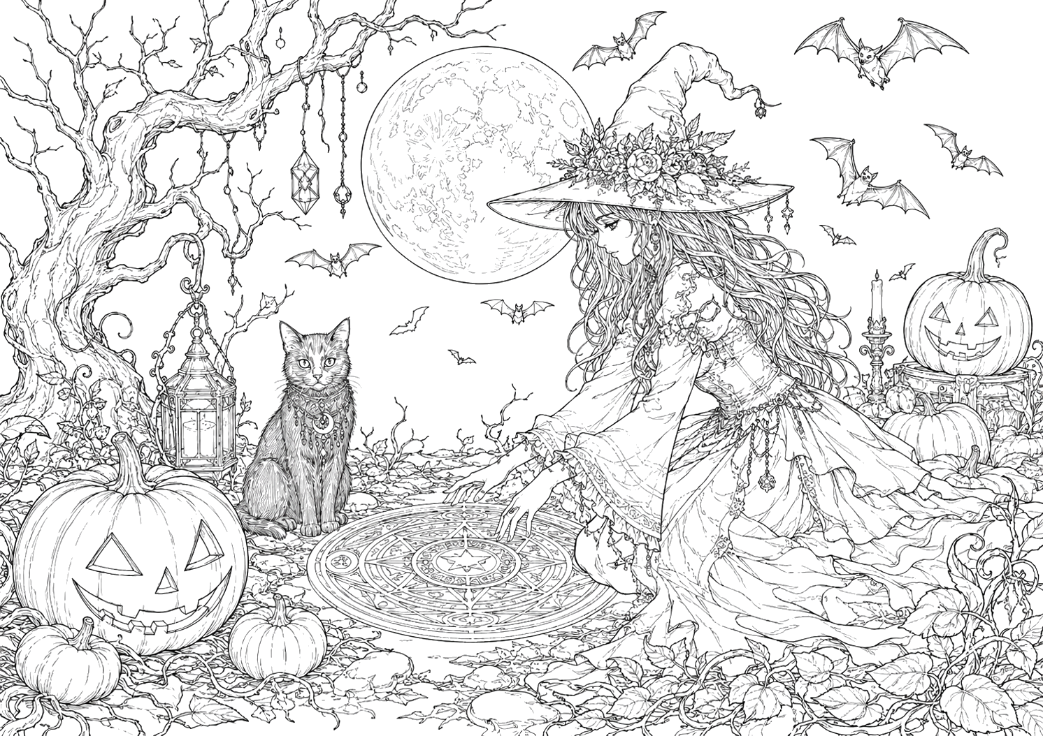 ハロウィンの夜(細密)