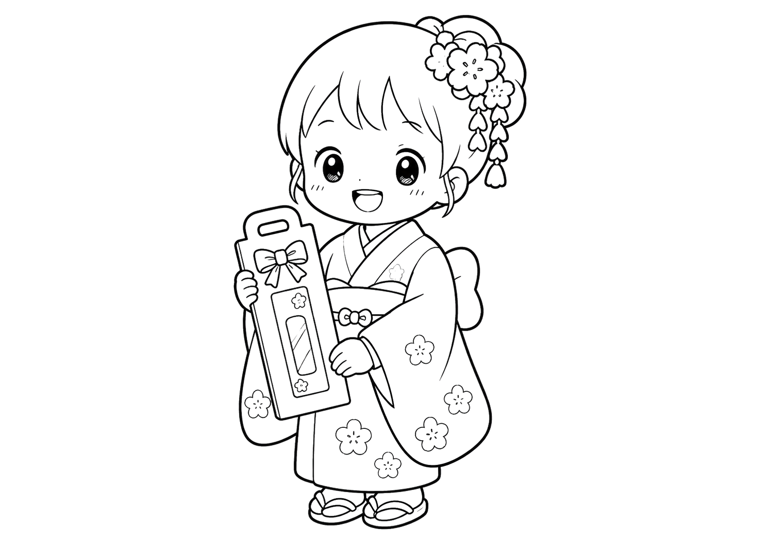 きもののおんなのこ