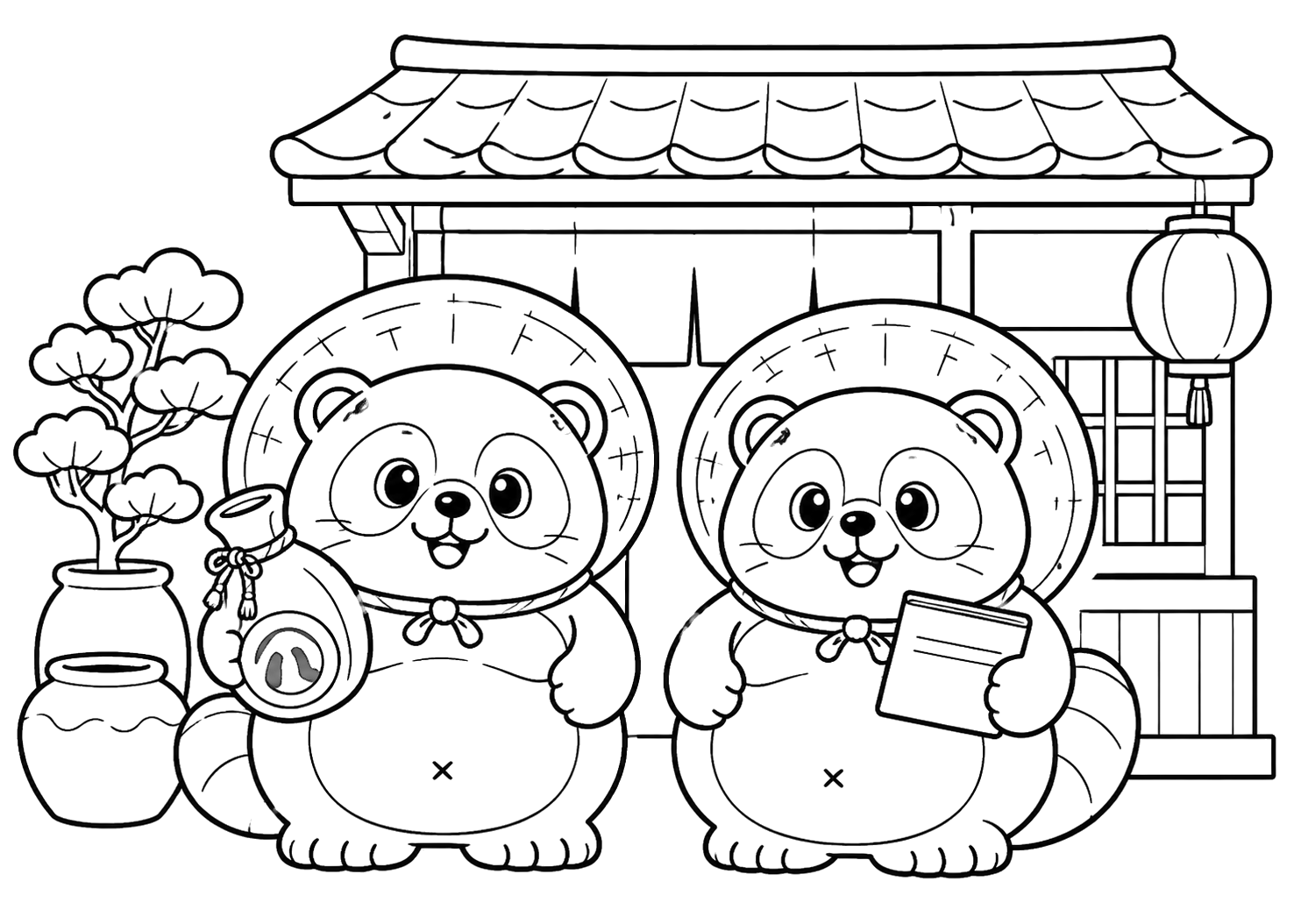 信楽たぬき（滋賀・信楽）