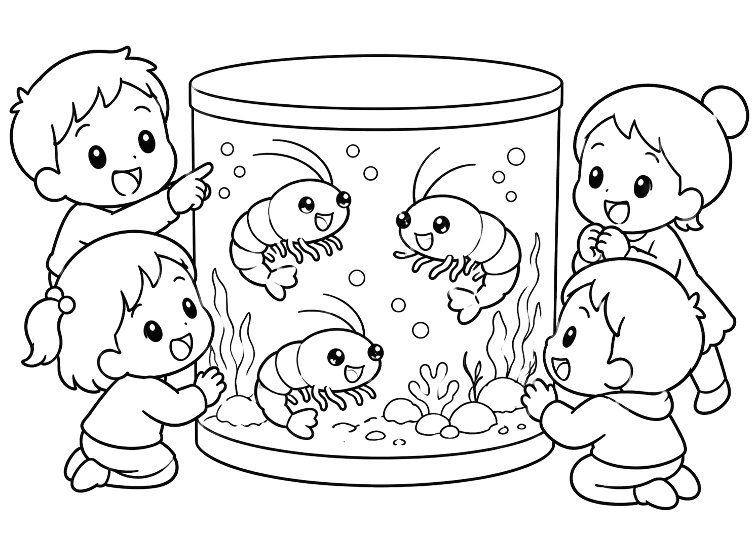 えびをみつけた！