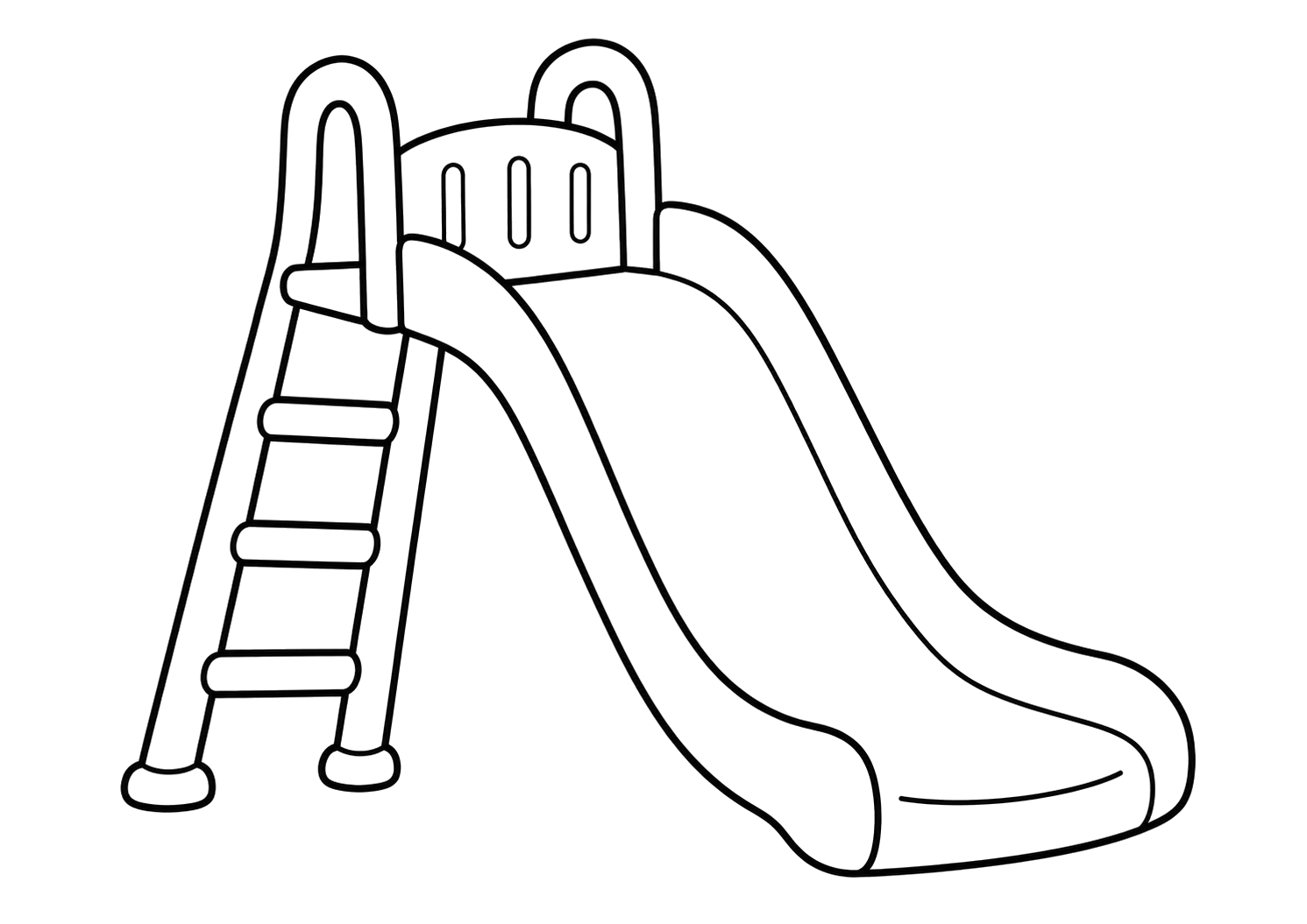 こうえんのすべり台