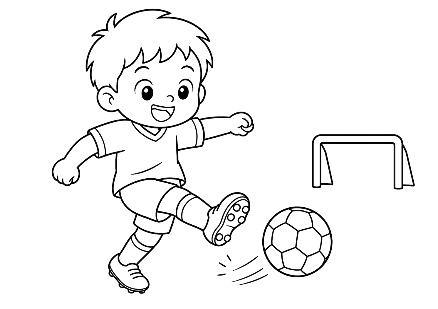 サッカーをしよう
