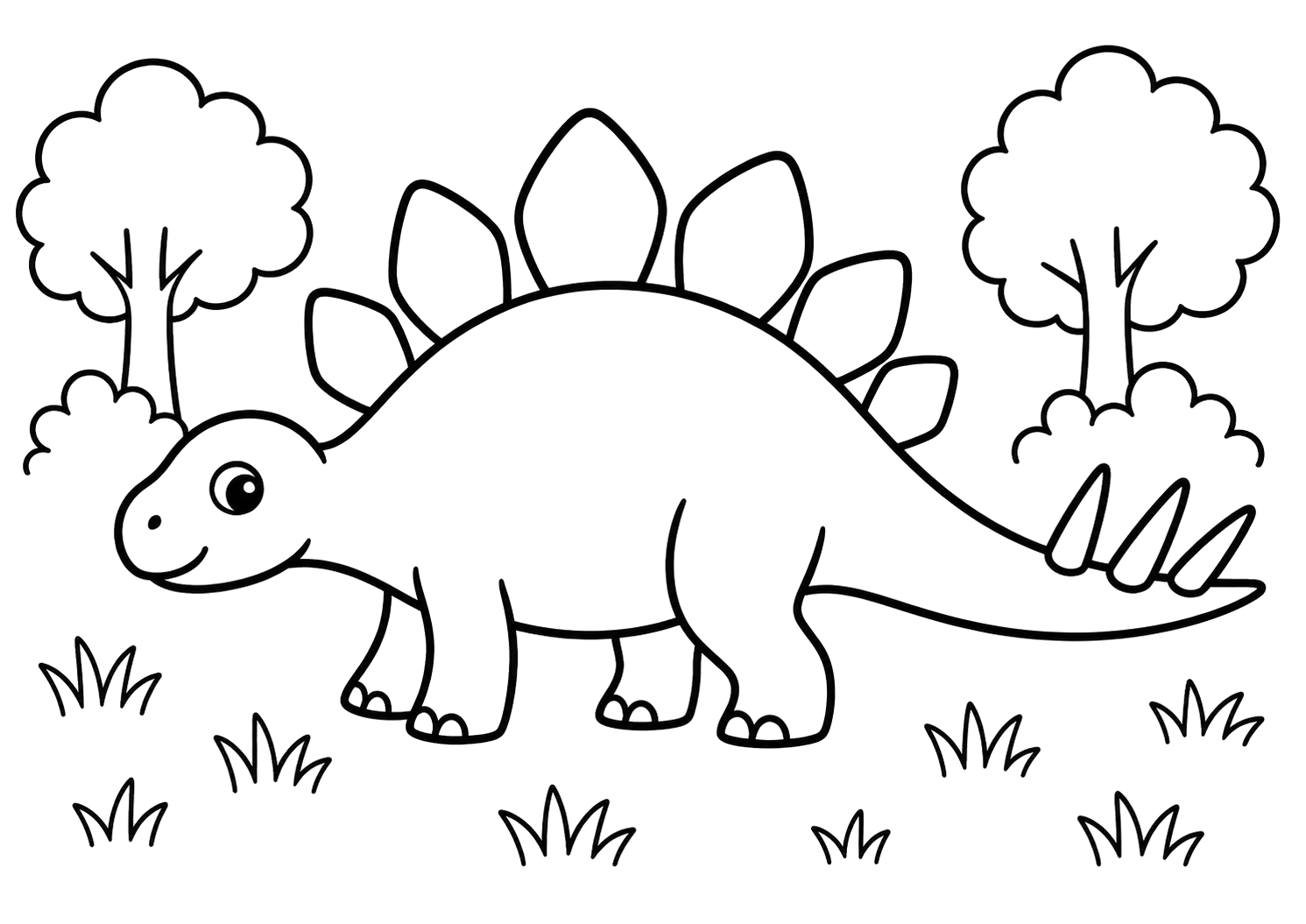 そうげんのステゴサウルス