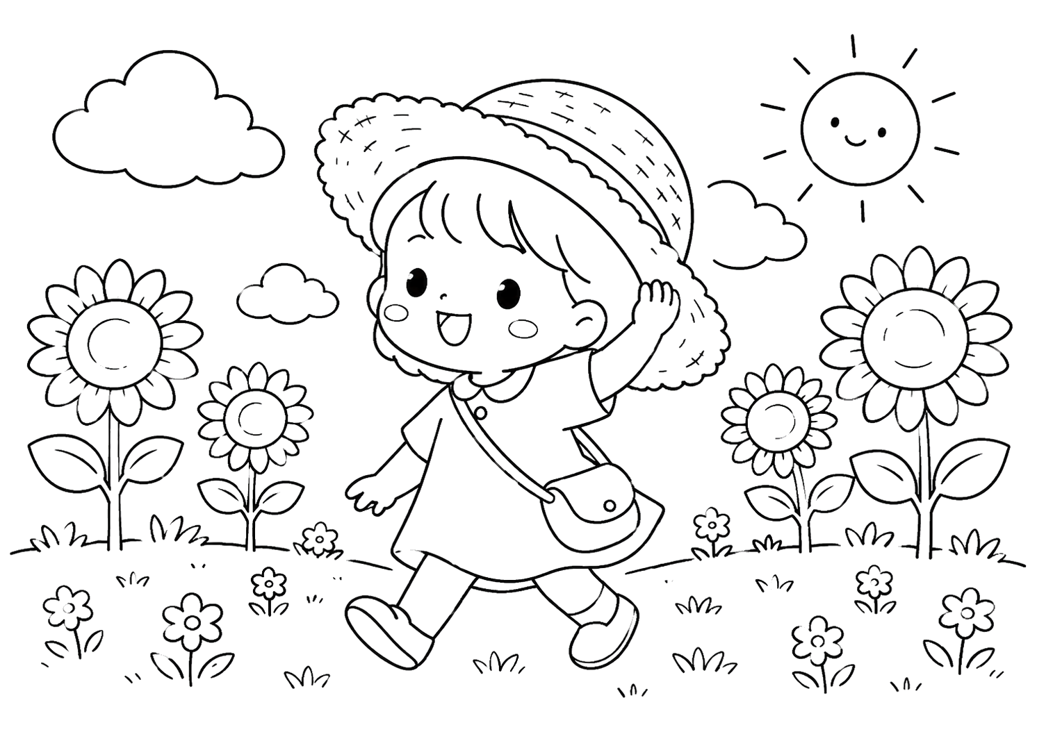 むぎわらぼうしのこども
