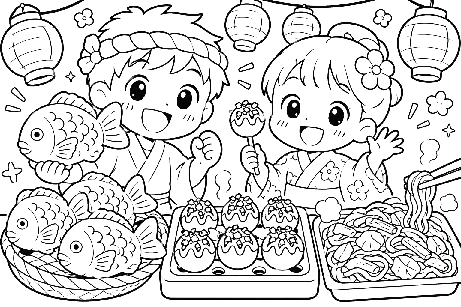 おまつりのおかし