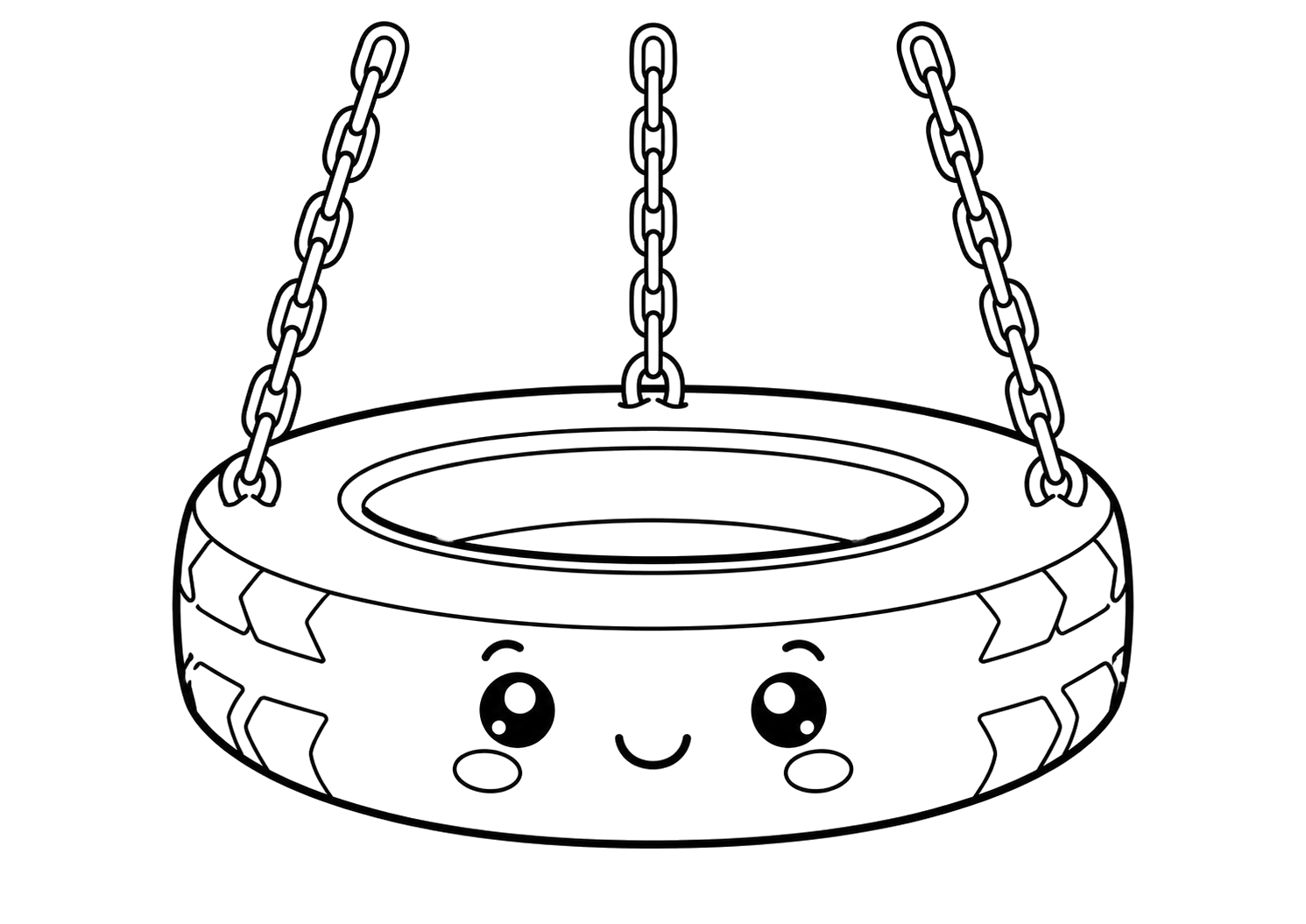 タイヤブランコ