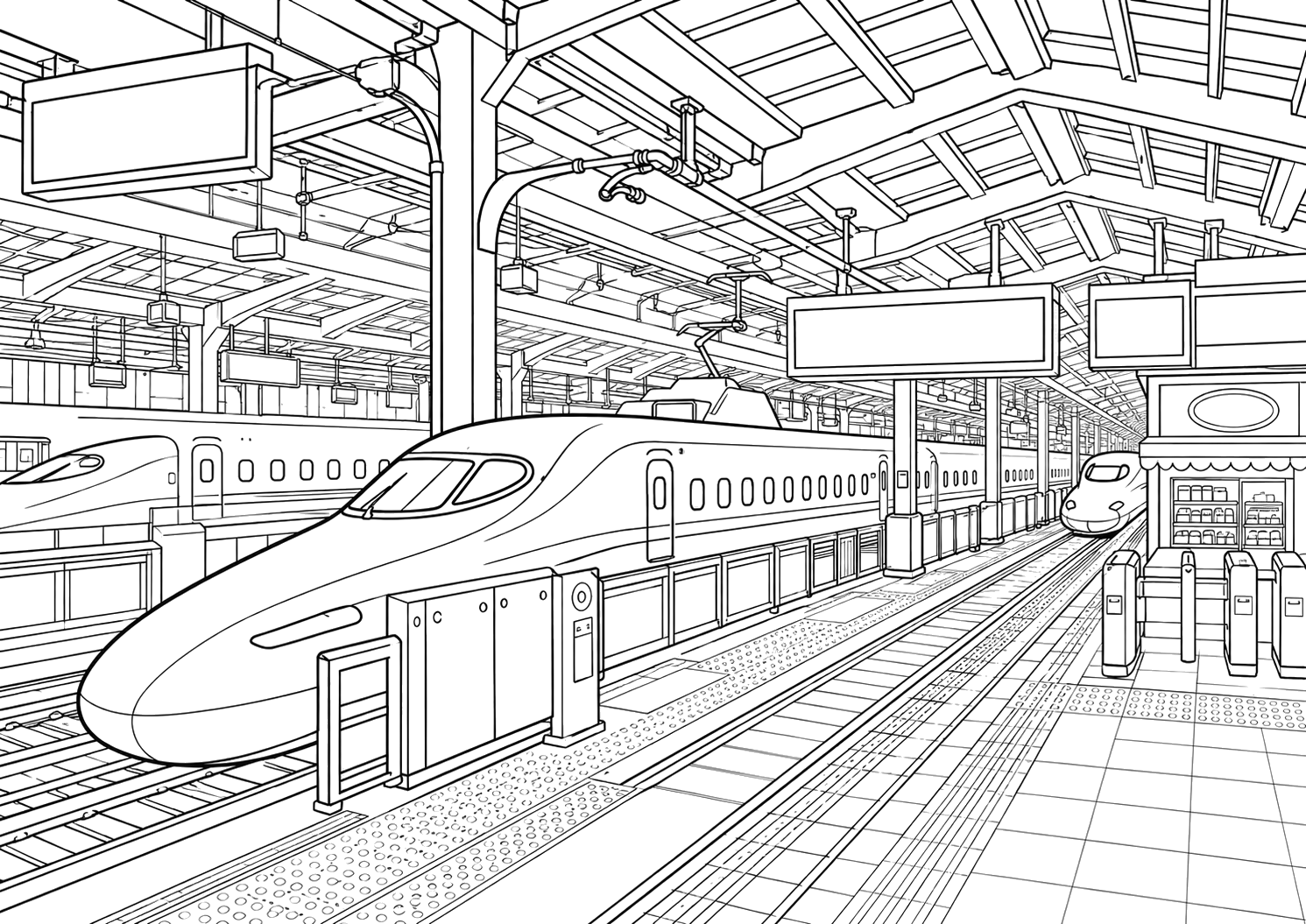 にぎやかな東京駅
