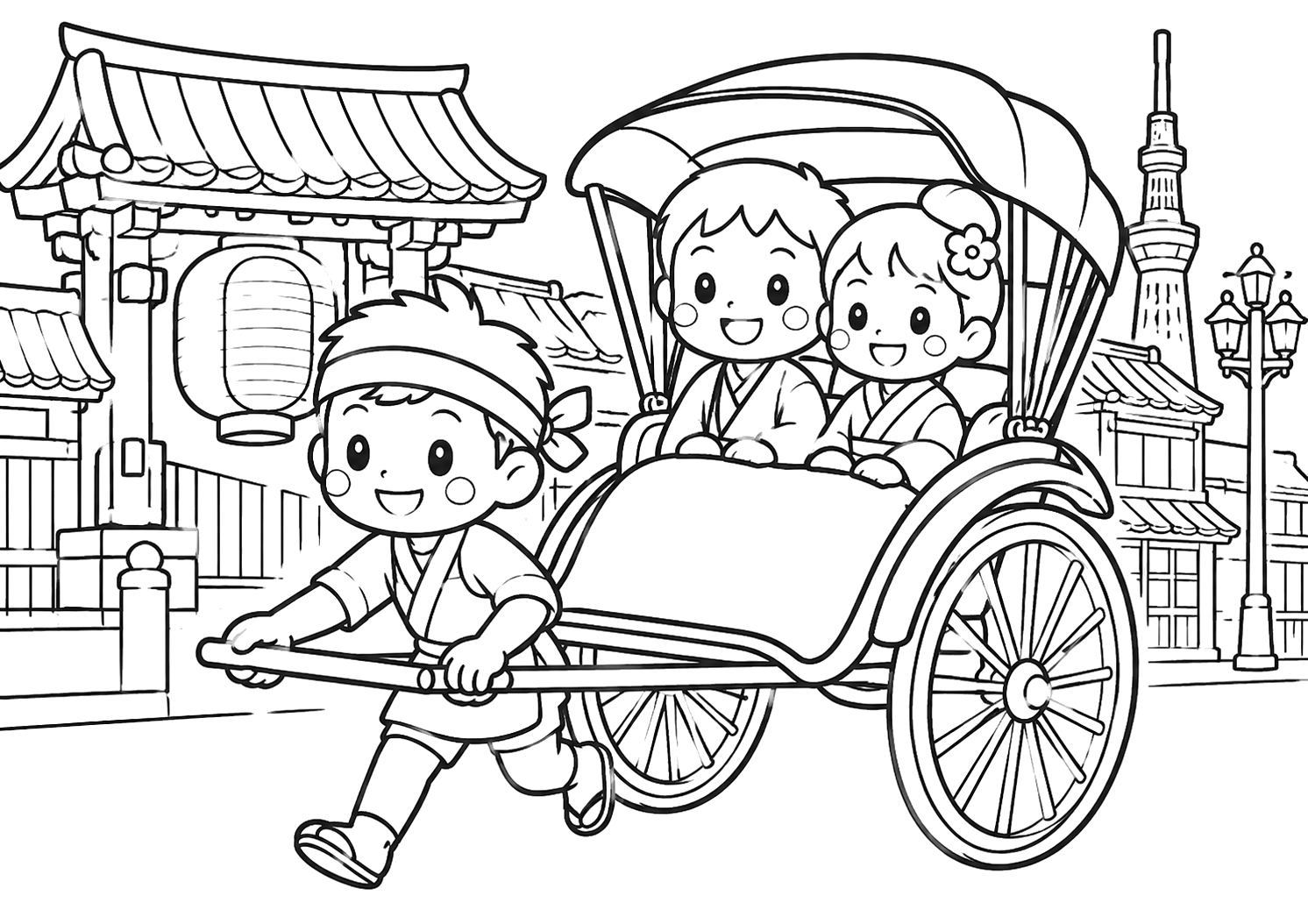 人力車（東京・浅草）