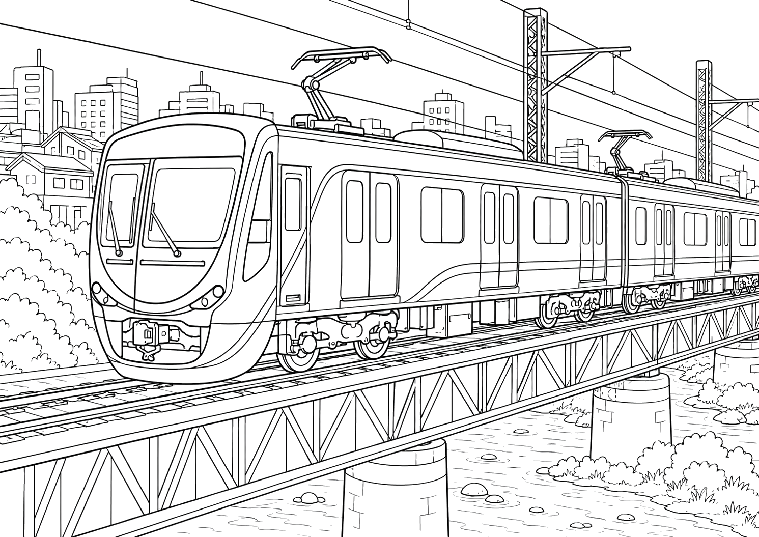 東急電車2020系のけしき