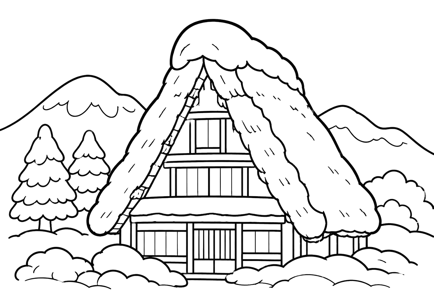 合掌造り（富山・南砺）