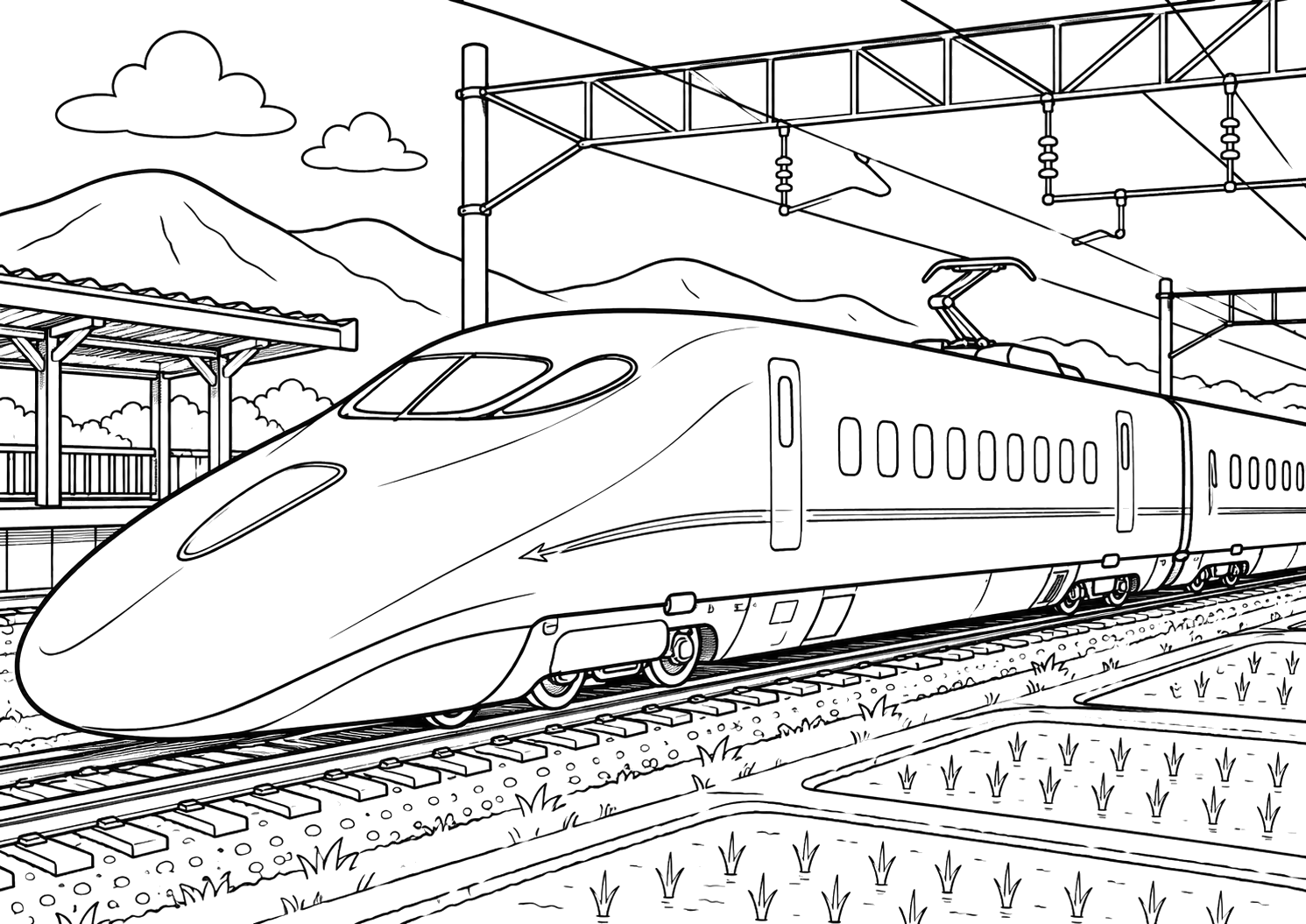 つばめ800系とけしき