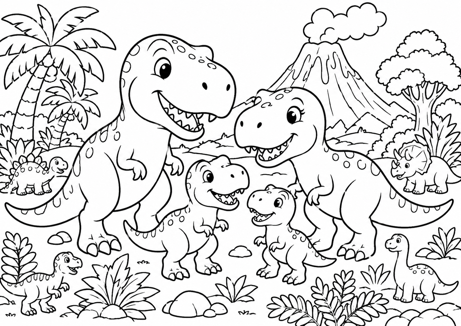 ティラノサウルスのかぞく