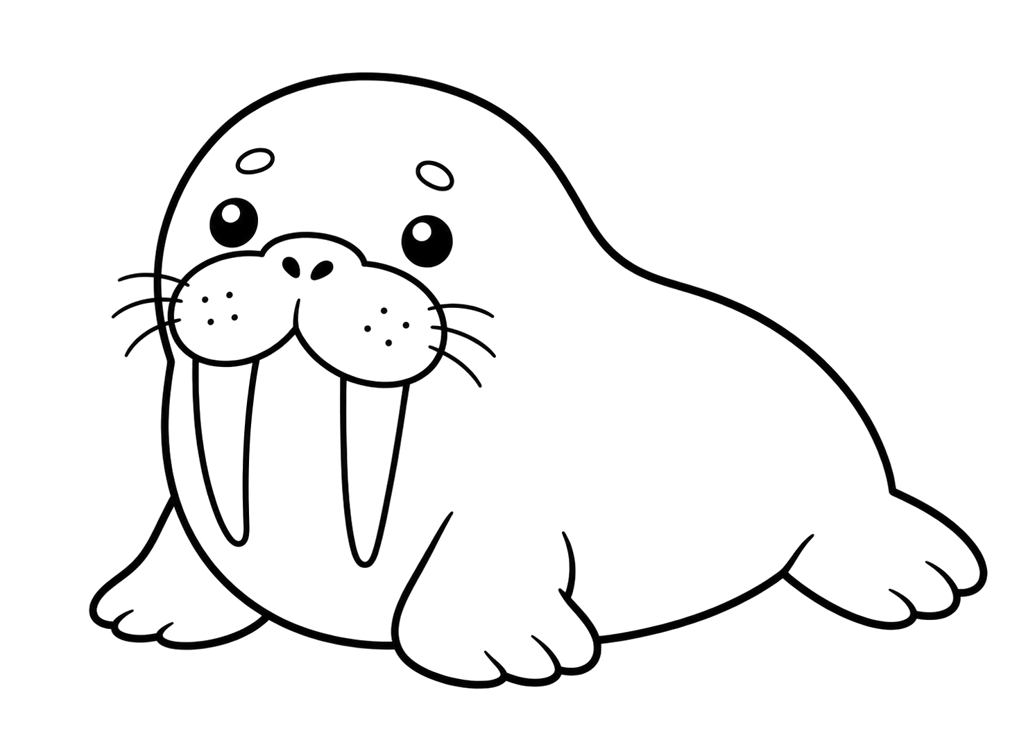 かわいいセイウチ