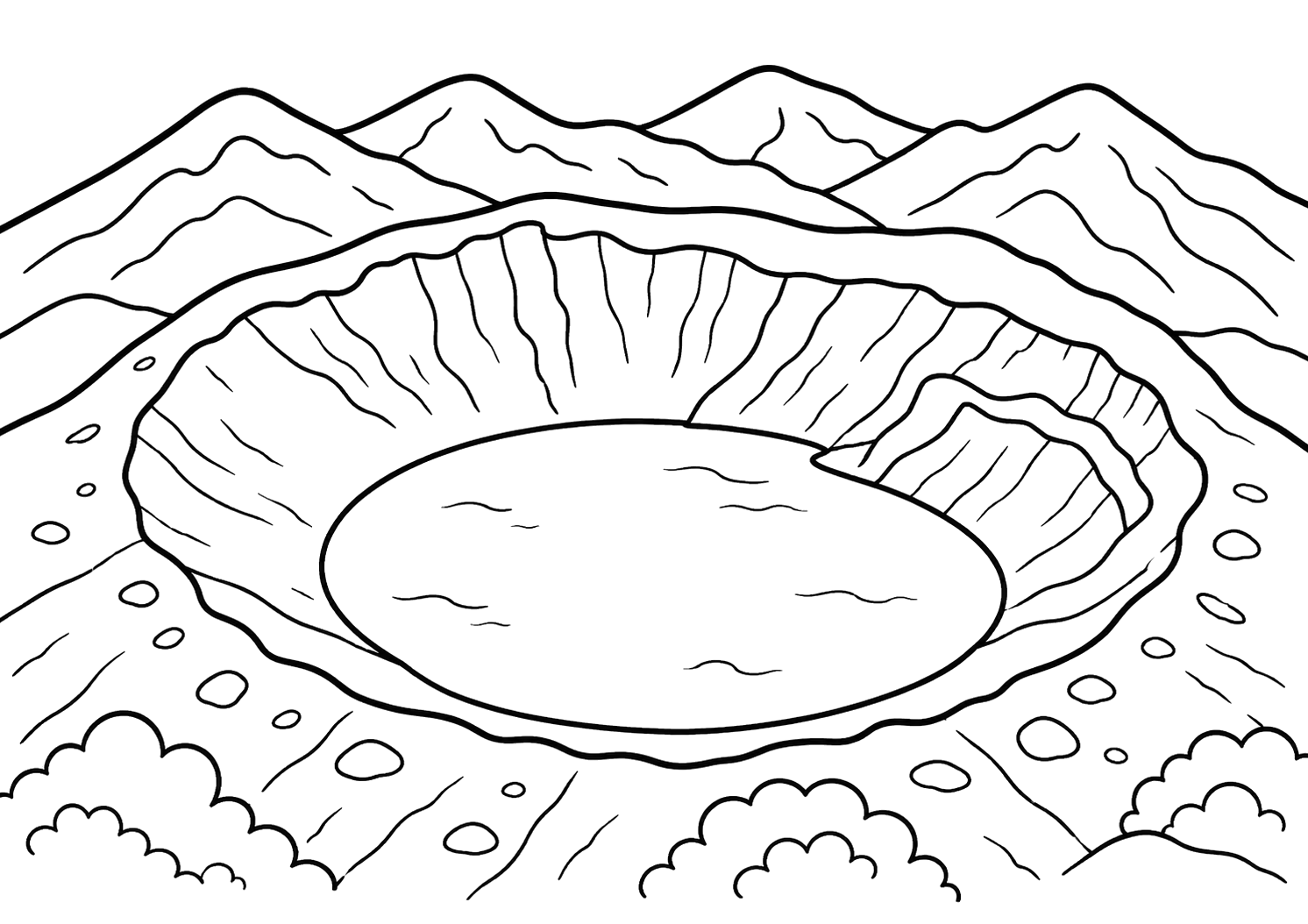 蔵王のお釜（山形）