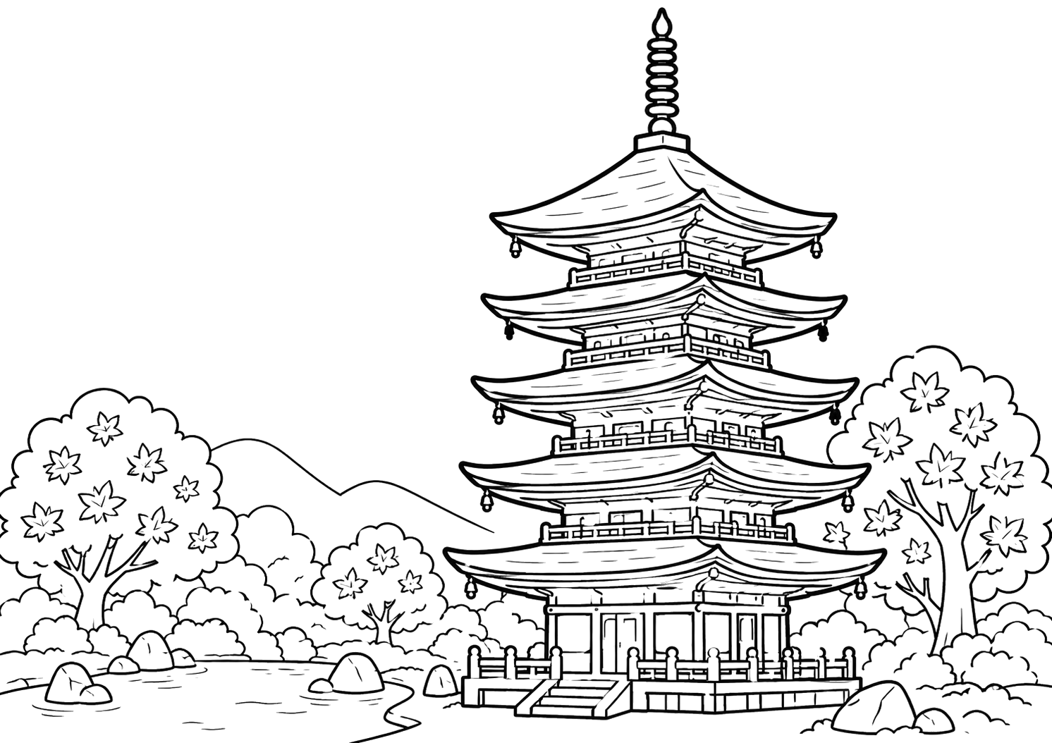 瑠璃光寺五重塔（山口）