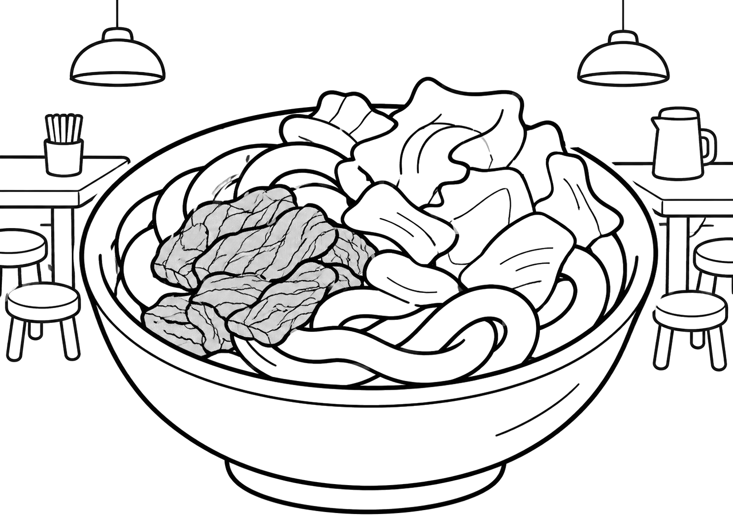 吉田のうどん（山梨）