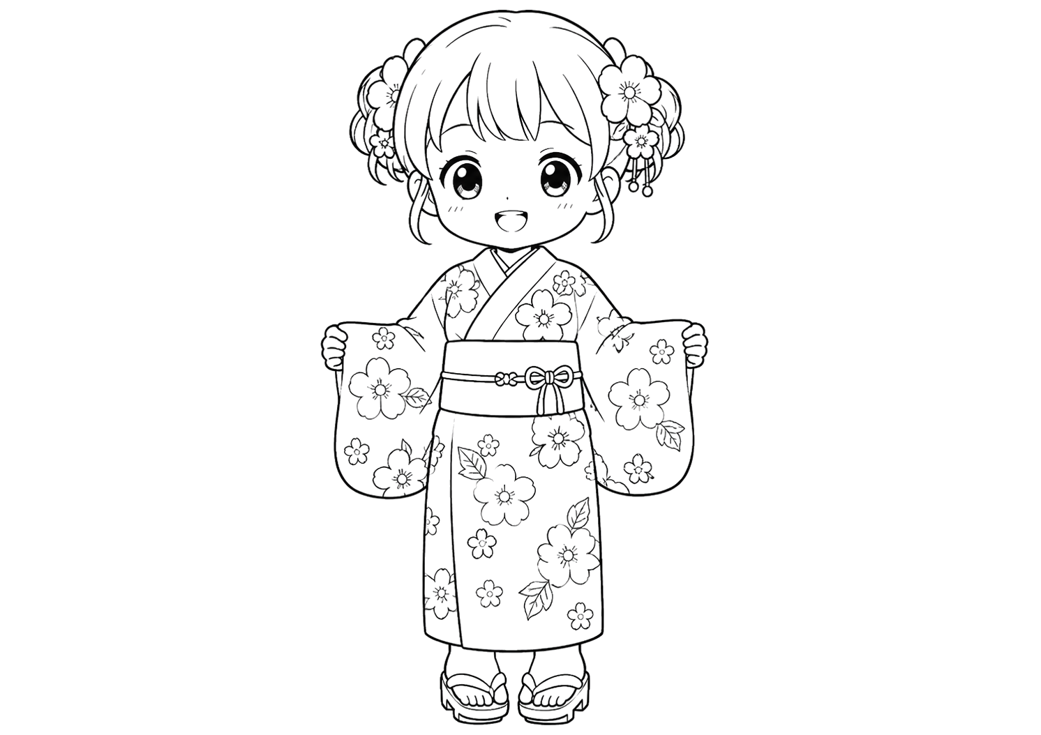 かわいいゆかた