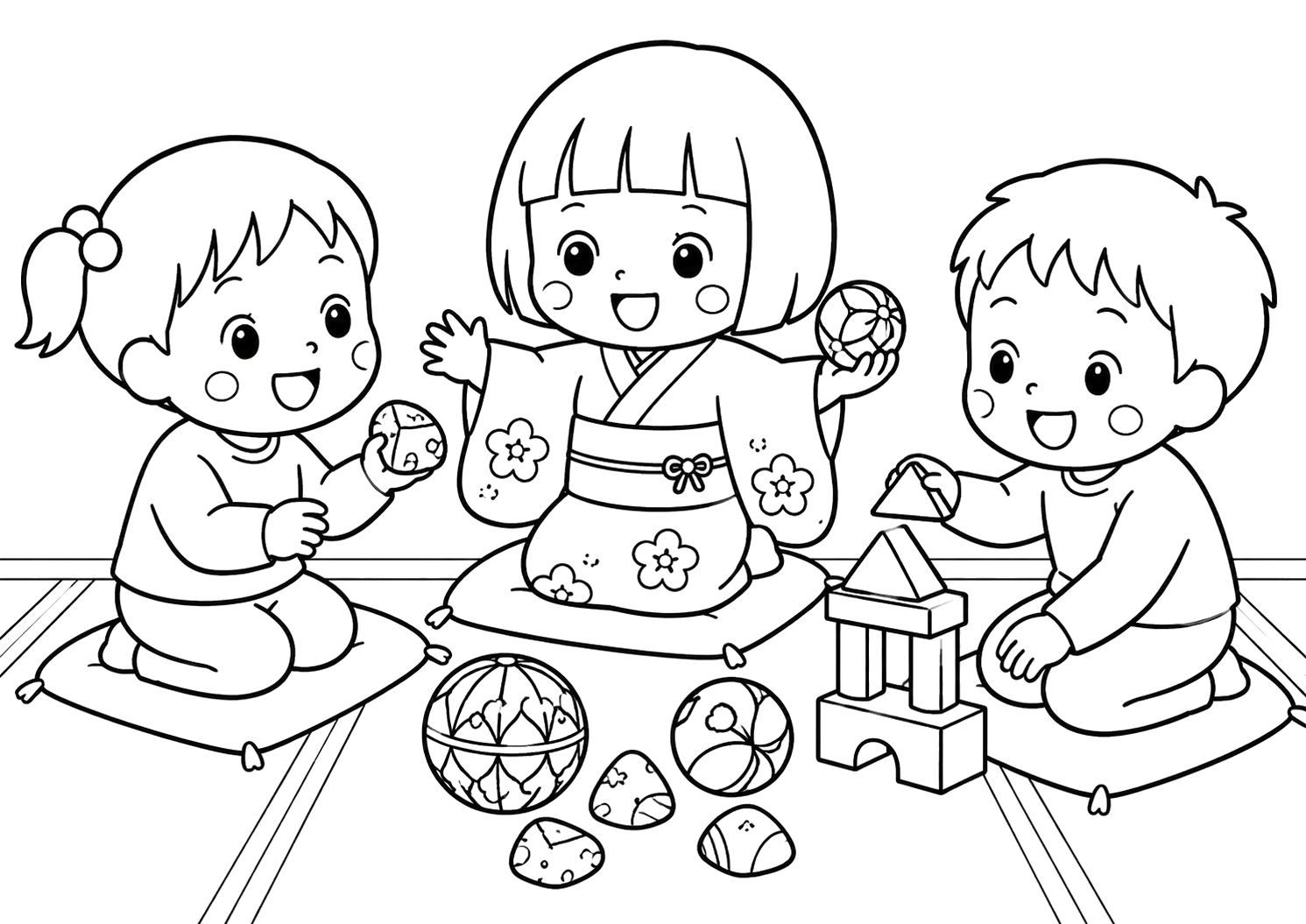ざしきわらしとなかよし