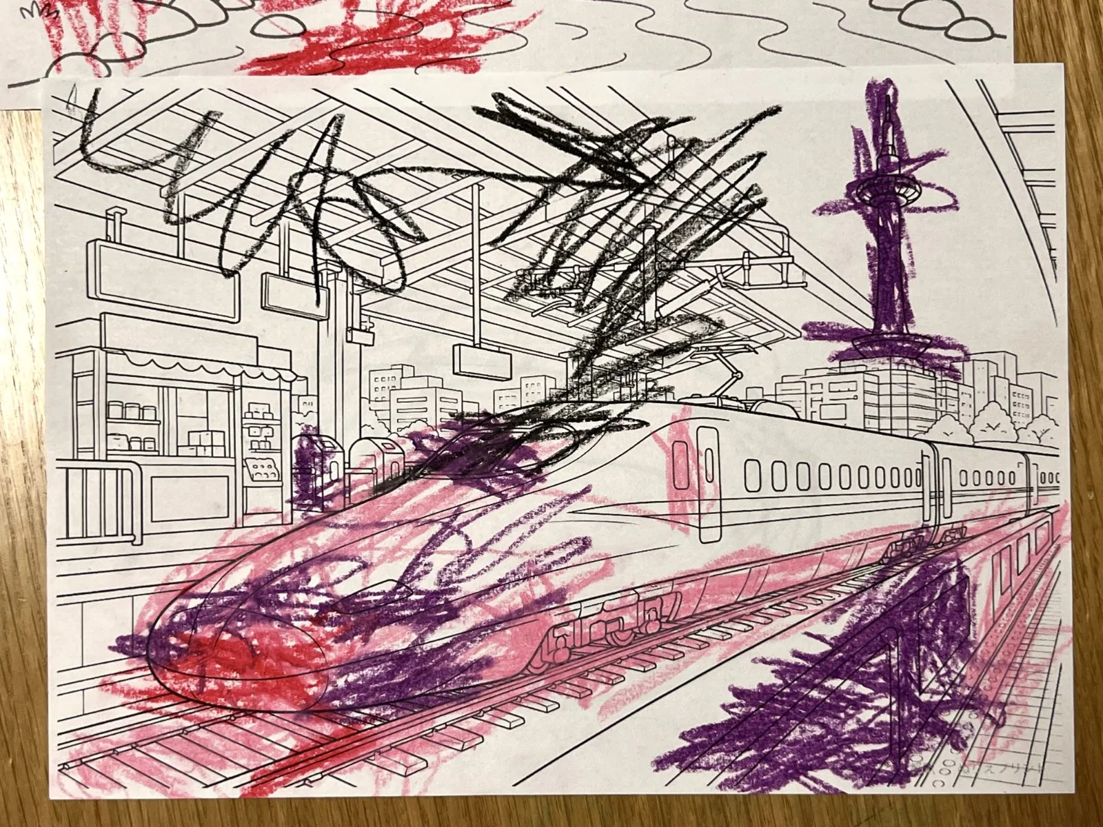 京都駅のしんかんせん（6枚目）